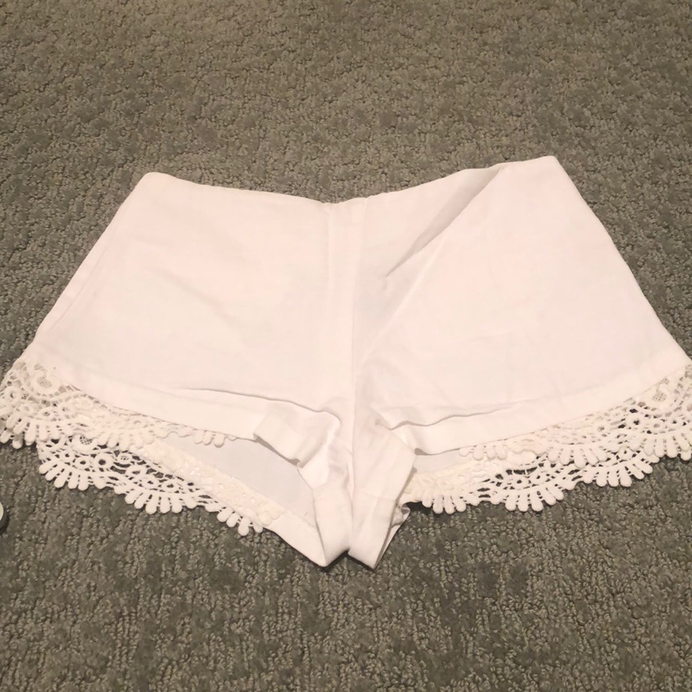 White shorts